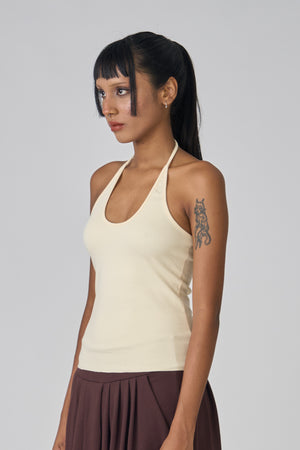 Duo Tank - Butter/Chestnut
