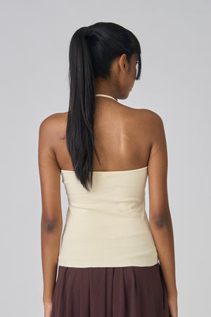 Duo Tank - Butter/Chestnut