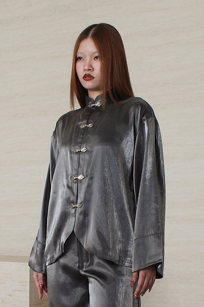 Lunar Samfu and Pants - Silver