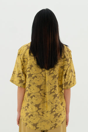 Golden Floral Shirt